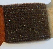 wooly bugger chenille small brown 